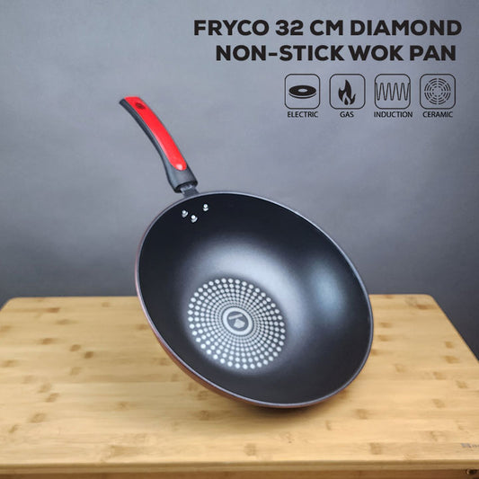 FRYCO DIAMOND NON-STICK WOK PAN