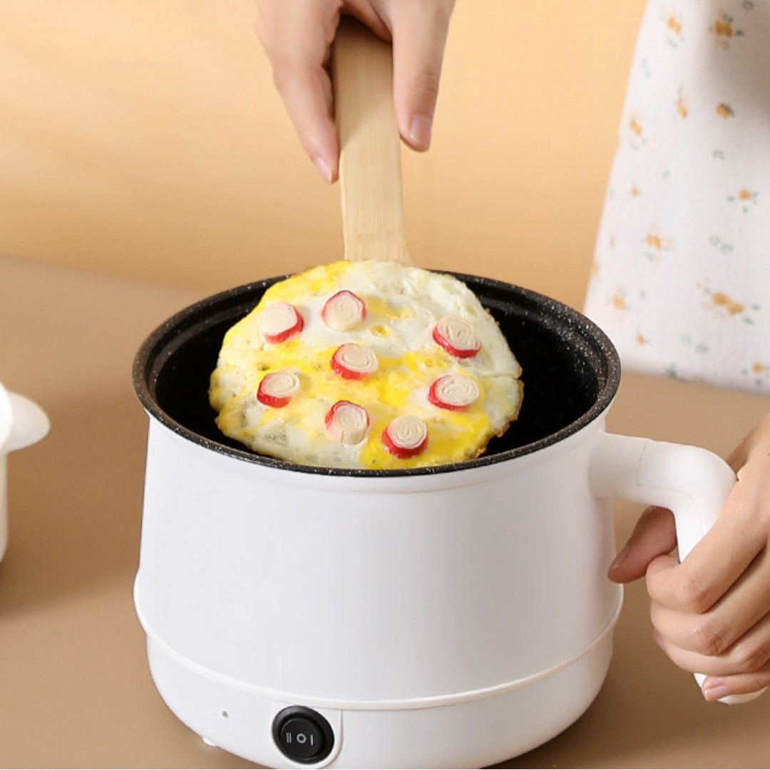 Happy Home Mini Rice Cooker with Steamer and Hot Pot