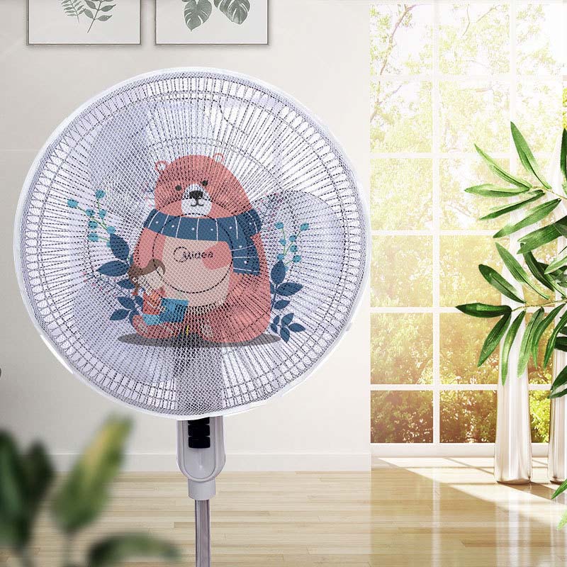 Cute Electric Fan Children Safety Cover 3-piece Set
