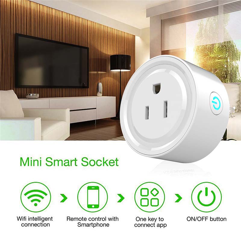 Smart Wifi Socket US Power Plug with Mobile APP