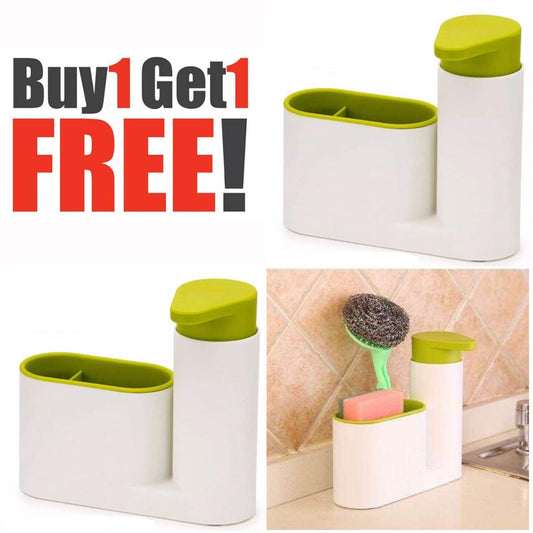 Sink Tidy Caddy with Soap Dispenser