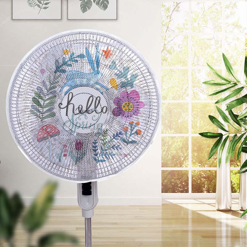 Cute Electric Fan Children Safety Cover 3-piece Set