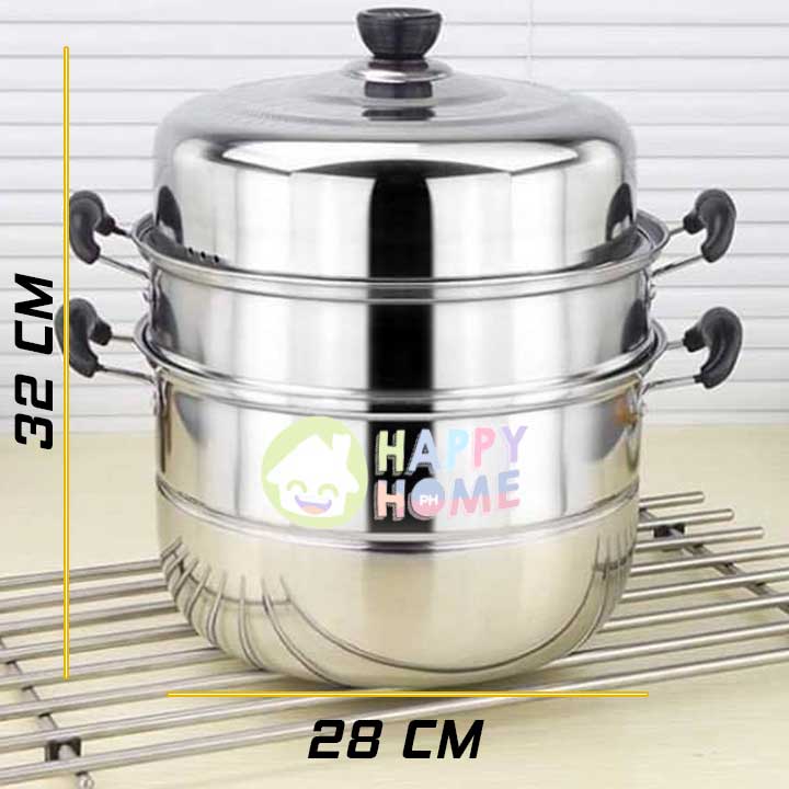 Happy Home 3 Layer Steamer